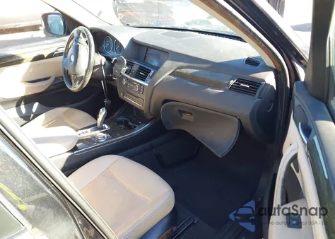 2012 BMW X3 xDrive28I from USA, damaged, VIN 5UXWX5C55CL717635